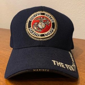Marine Corps Emblem Wool Blend Hat- One Size Fits All